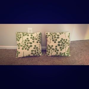 Pier1 square throw pillows